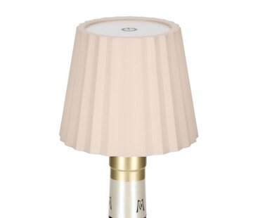 Flessenlamp LED ribbel