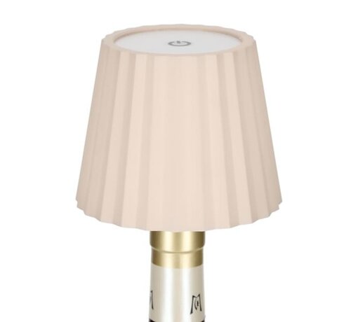 Flessenlamp ribbel