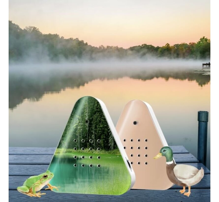 Lakesidebox met natuurgeluiden