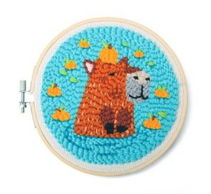 Punch Needle Set Capybara
