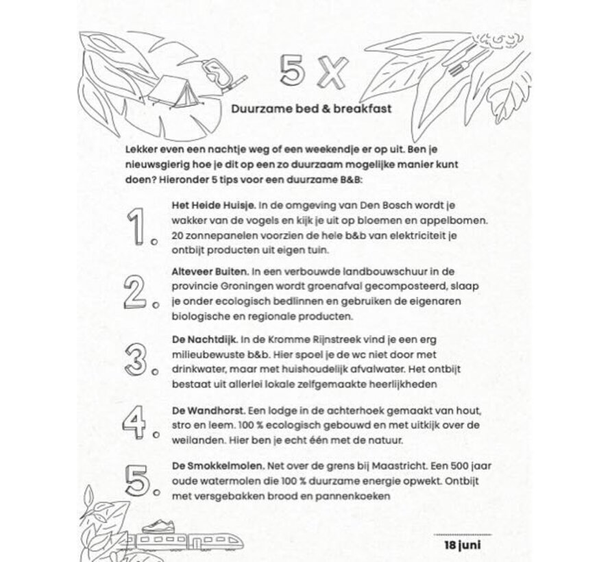 De Duurzame Scheurkalender