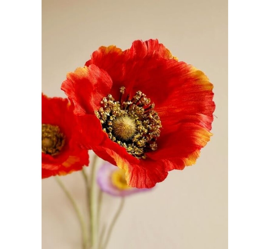 Zijden bloemenboeketje