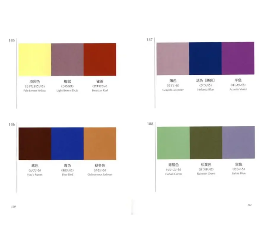 A dictionary of Color Combinations