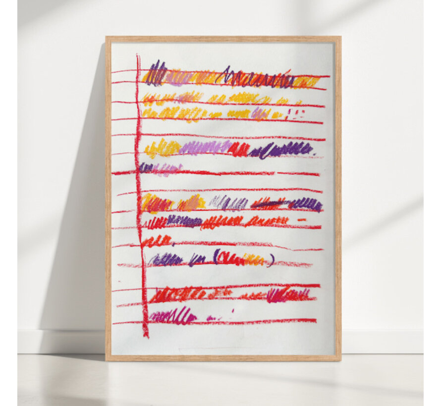 Kunstwerk vol briefliefde voor je moeder