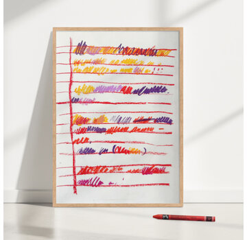 Kunstwerk vol briefliefde voor je moeder