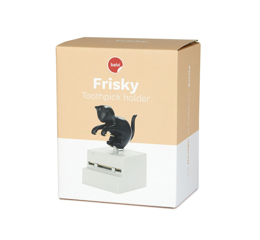 Tandenstokerhouder Kat – Balvi Frisky Toothpick Holder