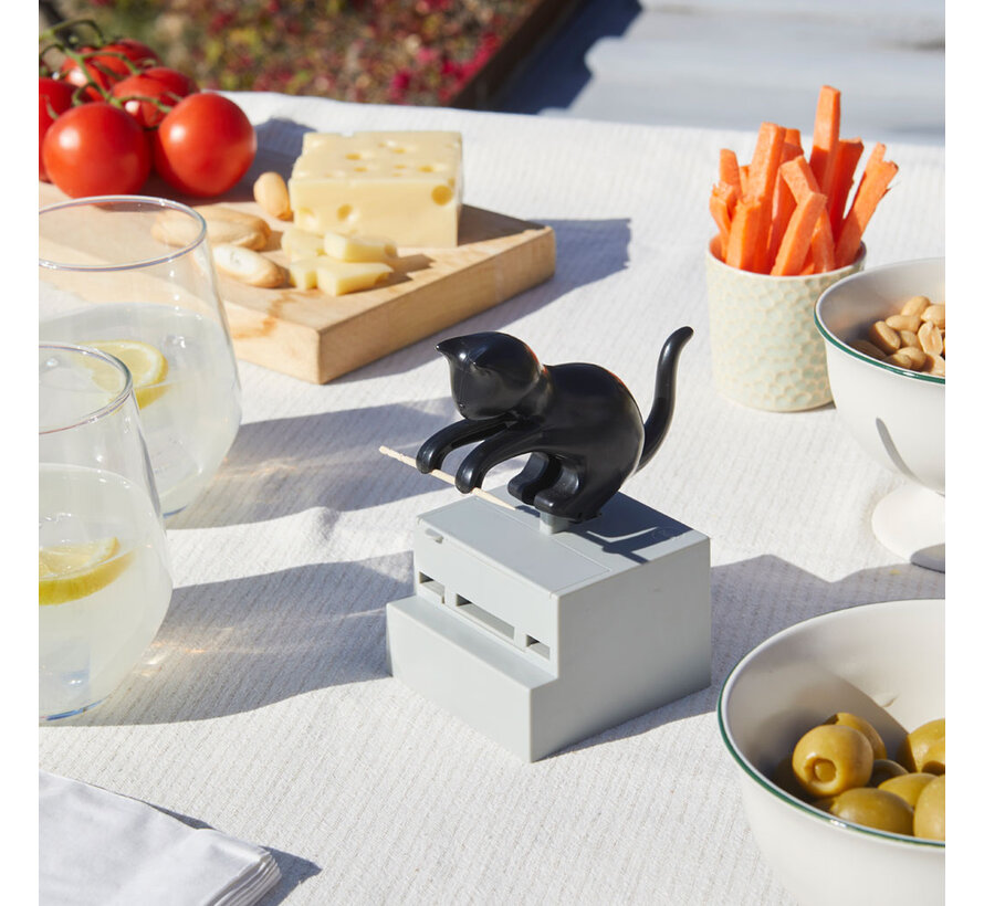 Tandenstokerhouder Kat – Balvi Frisky Toothpick Holder