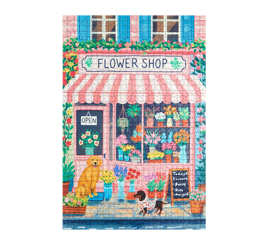 Puzzel Flower Shop 1000 Stukjes – Balvi Puzzle Flower Shop