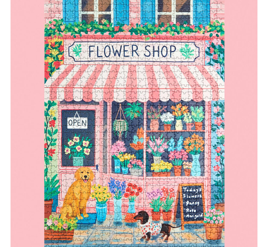 Puzzel Flower Shop 1000 Stukjes – Balvi Puzzle Flower Shop