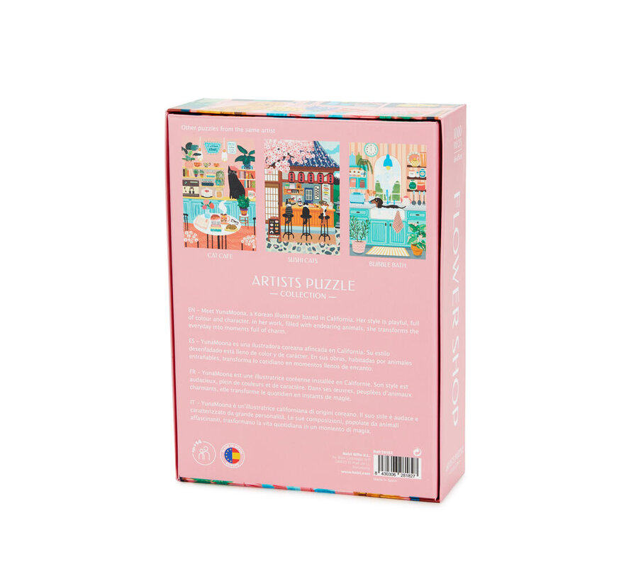 Puzzel Flower Shop 1000 Stukjes – Balvi Puzzle Flower Shop