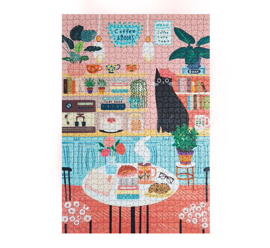Puzzel Cat Café 1000 Stukjes – Balvi Puzzle Cat Café