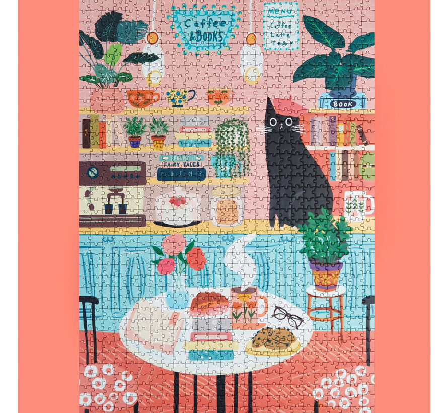 Puzzel Cat Café 1000 Stukjes – Balvi Puzzle Cat Café