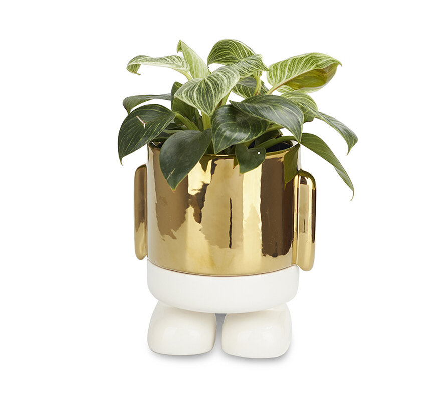 Bloempot op Poten Goud – Balvi Mr. Standy Gold Edition