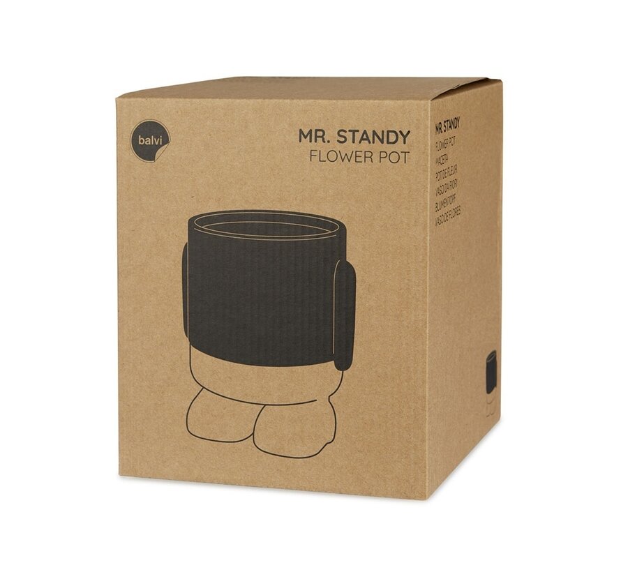 Bloempot op Poten Goud – Balvi Mr. Standy Gold Edition