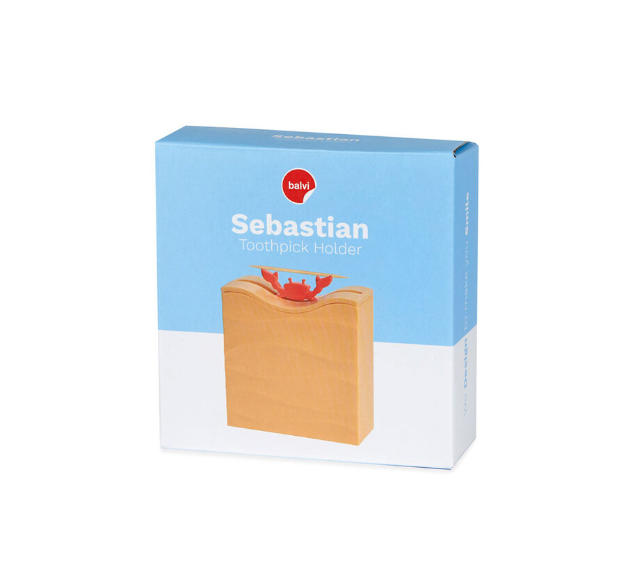 Tandenstokerhouder Krab – Balvi Sebastian Toothpick Holder
