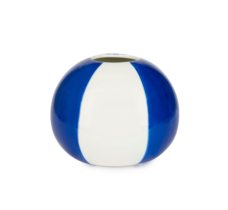 Vaas Strandbal Blauw 14 cm – Balvi Beach Ball Vase