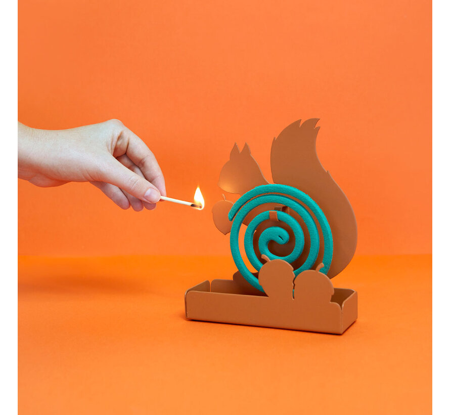 Muggenspiraalhouder Eekhoorn – Balvi Squirrel Mosquito Coil Holder