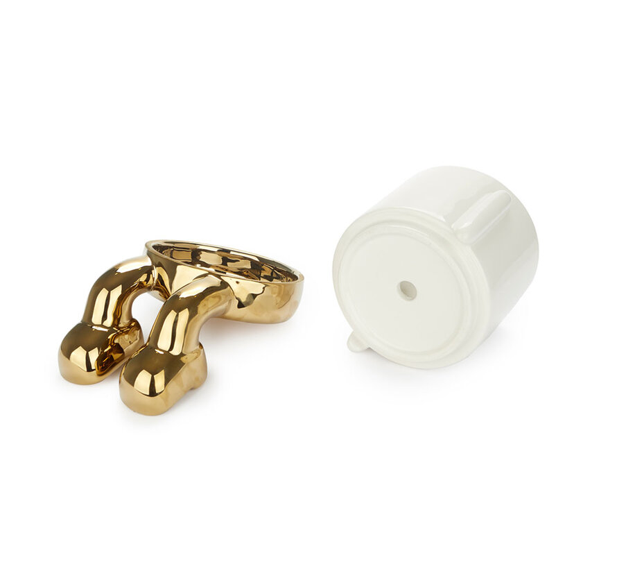 Gouden Bloempot met Hangende Poten – Balvi Mr. Dangly Gold Edition