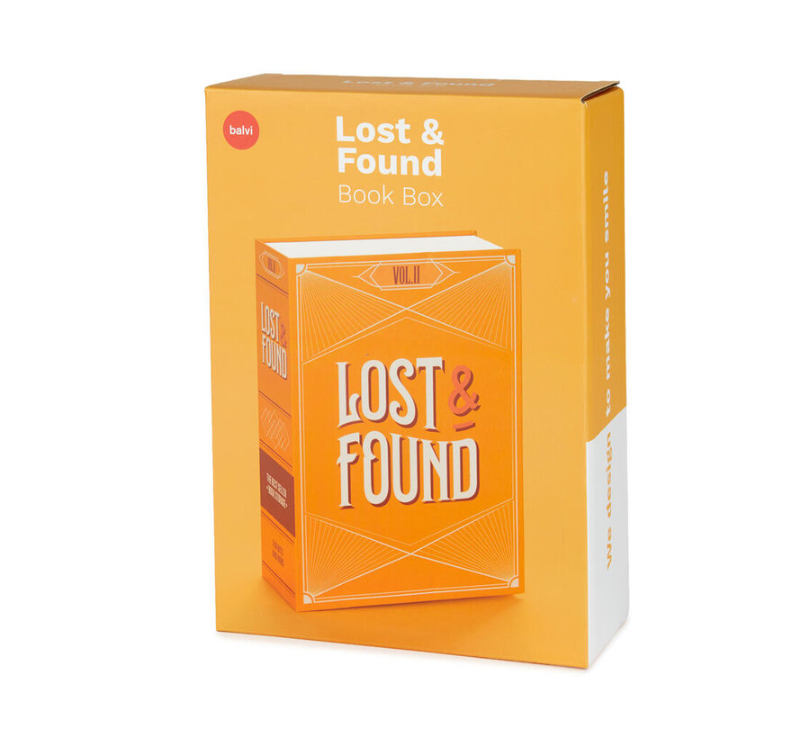 Opbergboek Lost & Found – Balvi Book Box