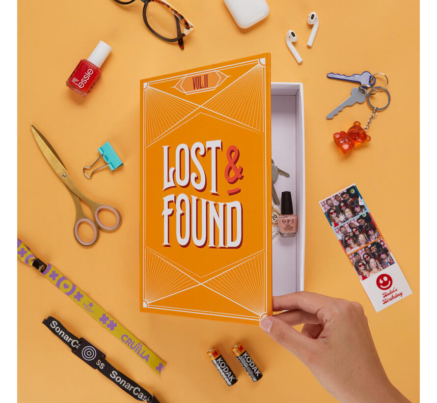 Opbergboek Lost & Found – Balvi Book Box