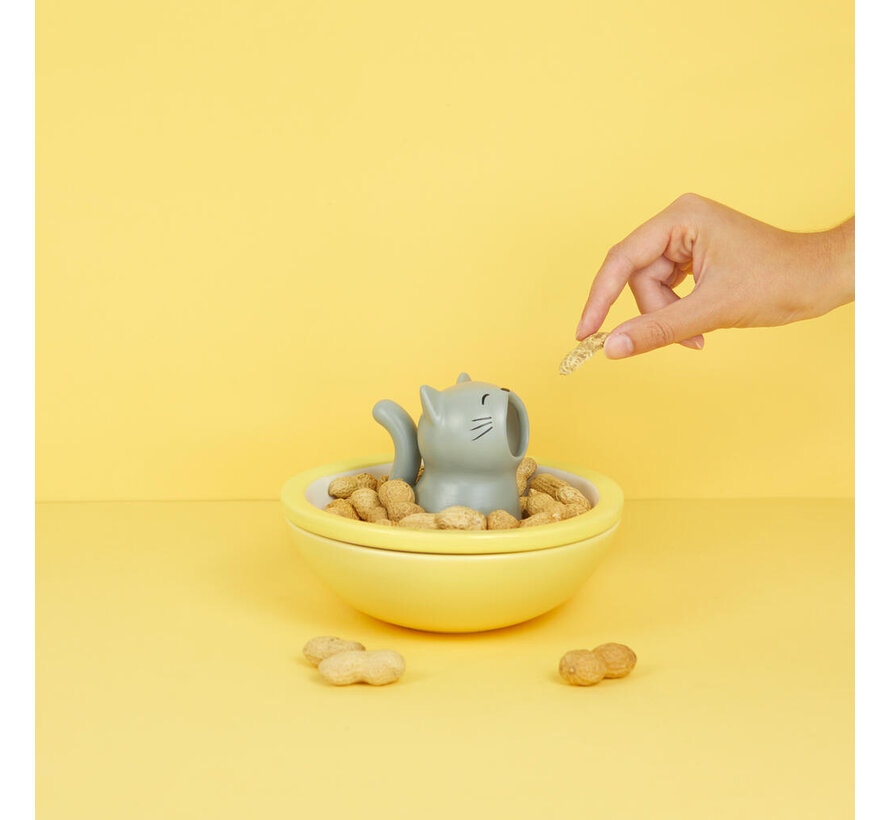 Snack Serveerschaal Kat – Balvi Hungry Cat Snack Tray