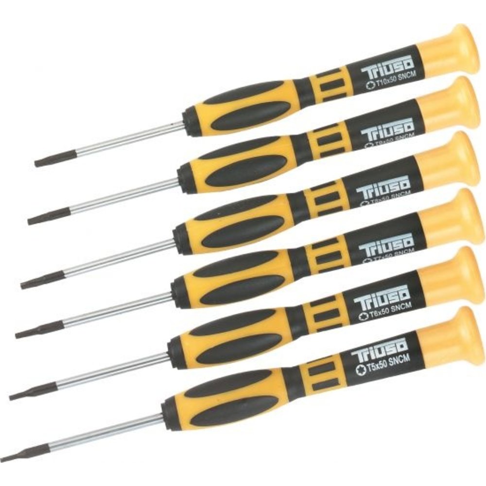 Triuso Set mini schroevendraaiers 6 torx - Safety