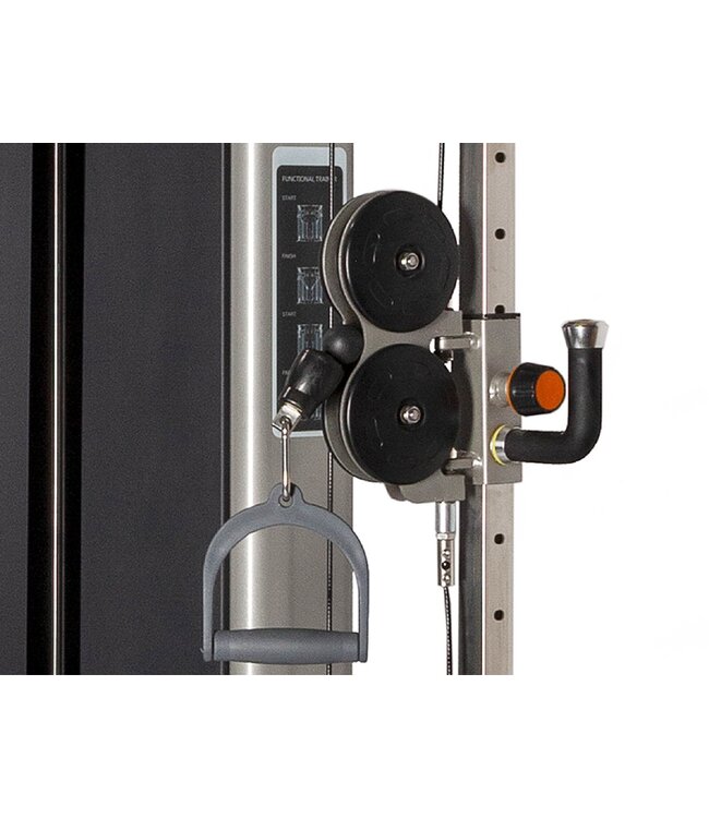 Athletic Performance Dual Adjustable Pulley  blue line