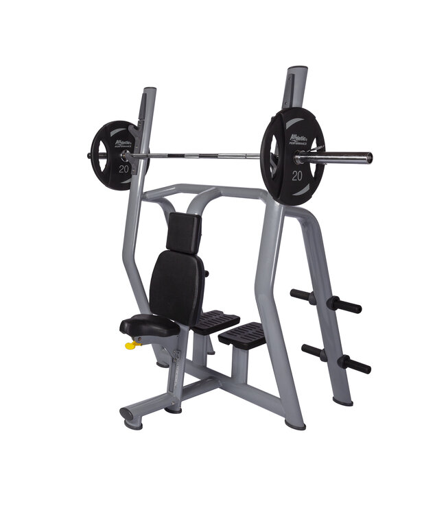 Athletic Performance Olympic Vertical Bench Blue Line