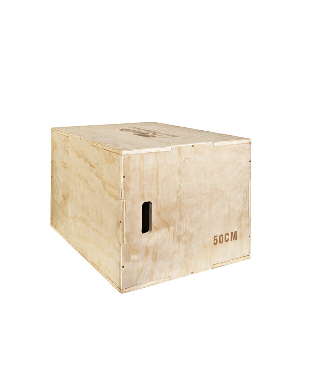 Athletic Performance Plyo Box wood