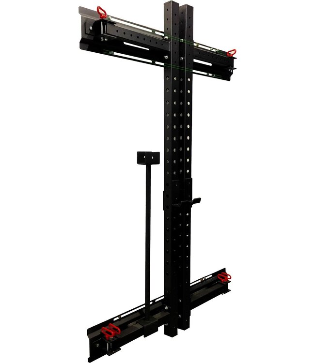 Athletic Performance Wall Mounted Folding Half Rack