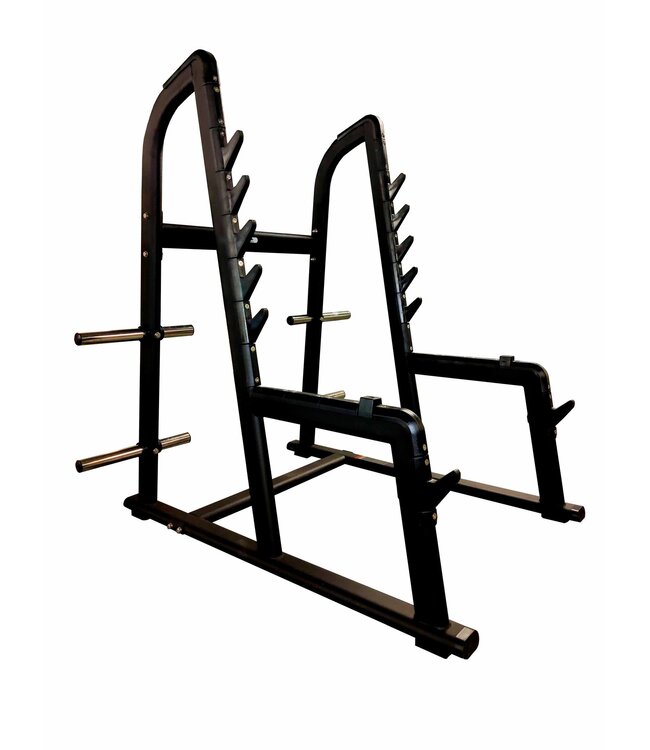 Athletic Performance Olympic Squat Rack Black line
