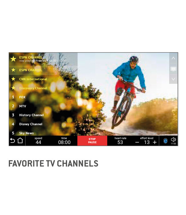 TechnoGym RUN 600  excite TV