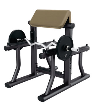 Life Fitness arm curl bench