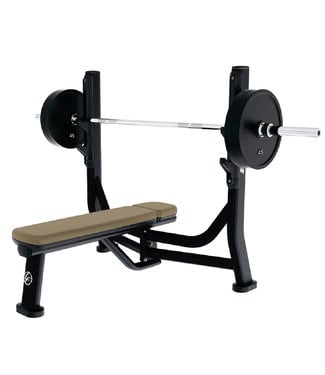 Life Fitness olympic flat bench