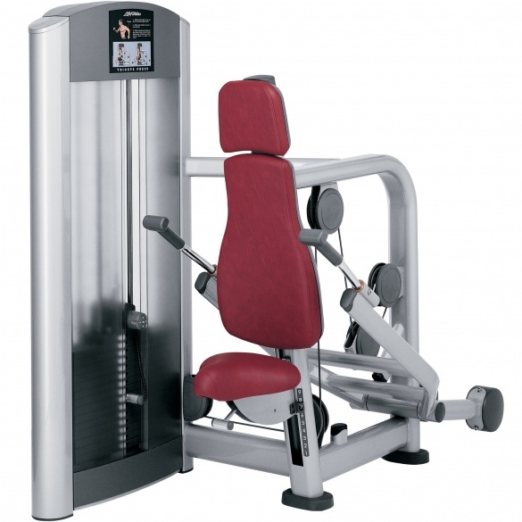 Signature triceps press van het merk Life Fitness Best Buy Fitness