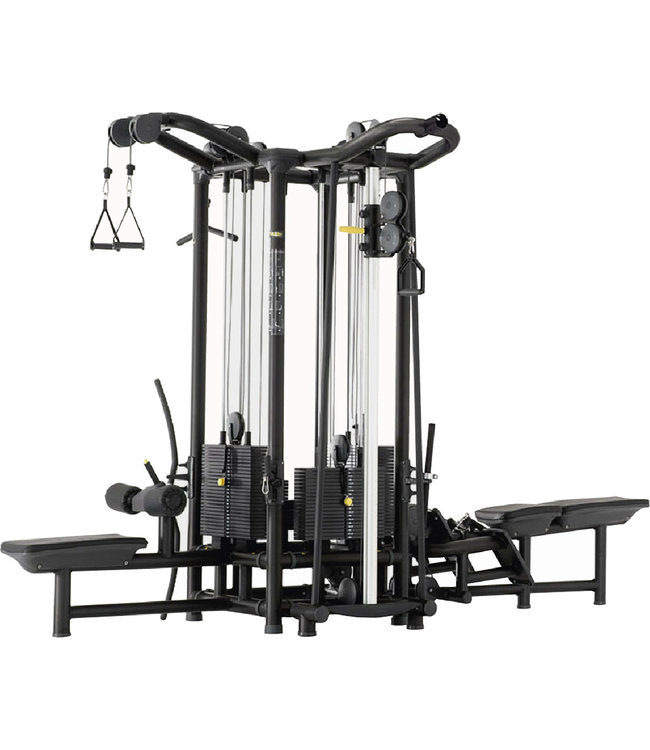 TechnoGym Station à câbles 4 postes