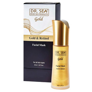 Gezichtsmasker- goud en retinol