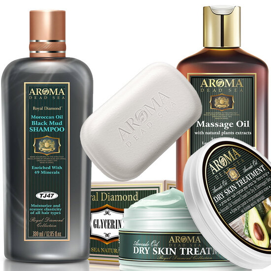 Aroma Dead Sea Set gevoelige & droge huid
