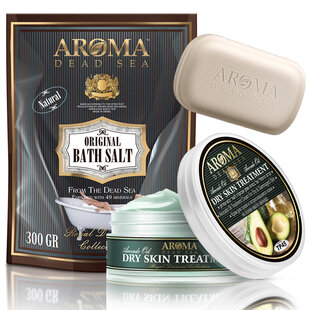 Eczeem Psoriasis Dode Zeezout set - gezicht & lichaam