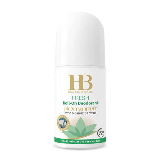 HB Dead Sea Minerals Fresh Deodorant Roll-on voor Vrouwen – 24u Langdurige Frisheid & Verzorging!