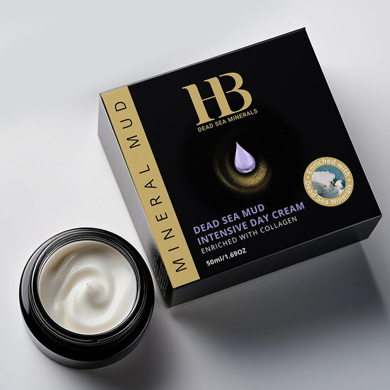 HB Dead Sea Minerals Intensieve Dagcrème met Dode Zee Modder & Collageen