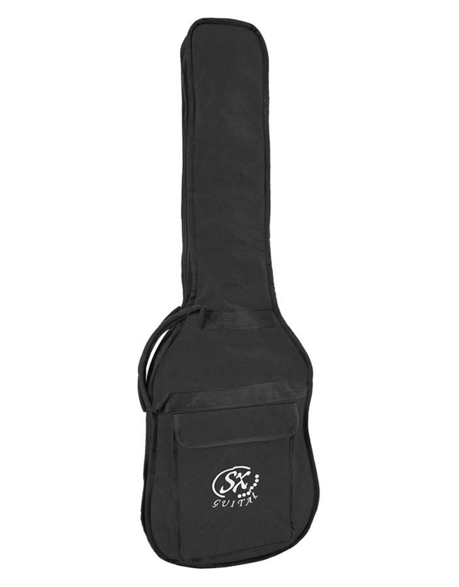 SX Electrische Gitaar SX ED1/BK Zwart Inclusief Gitaartas