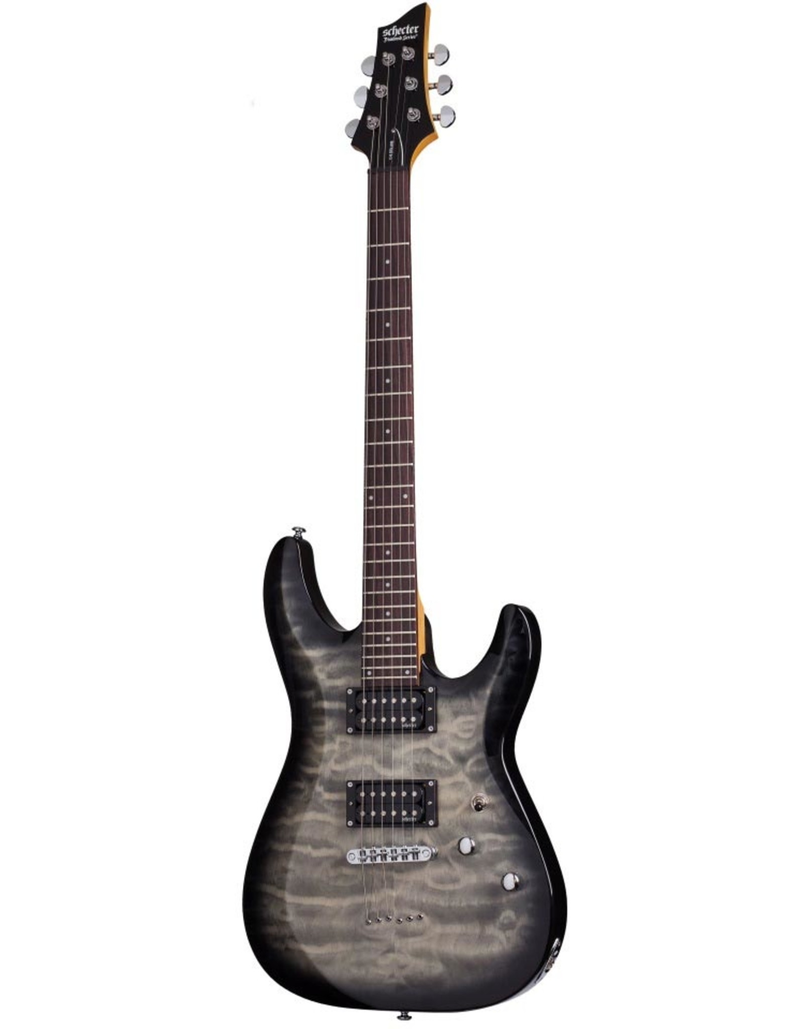Schecter Schecter C-6 Plus /  Elektrische gitaar Charcoal Burst