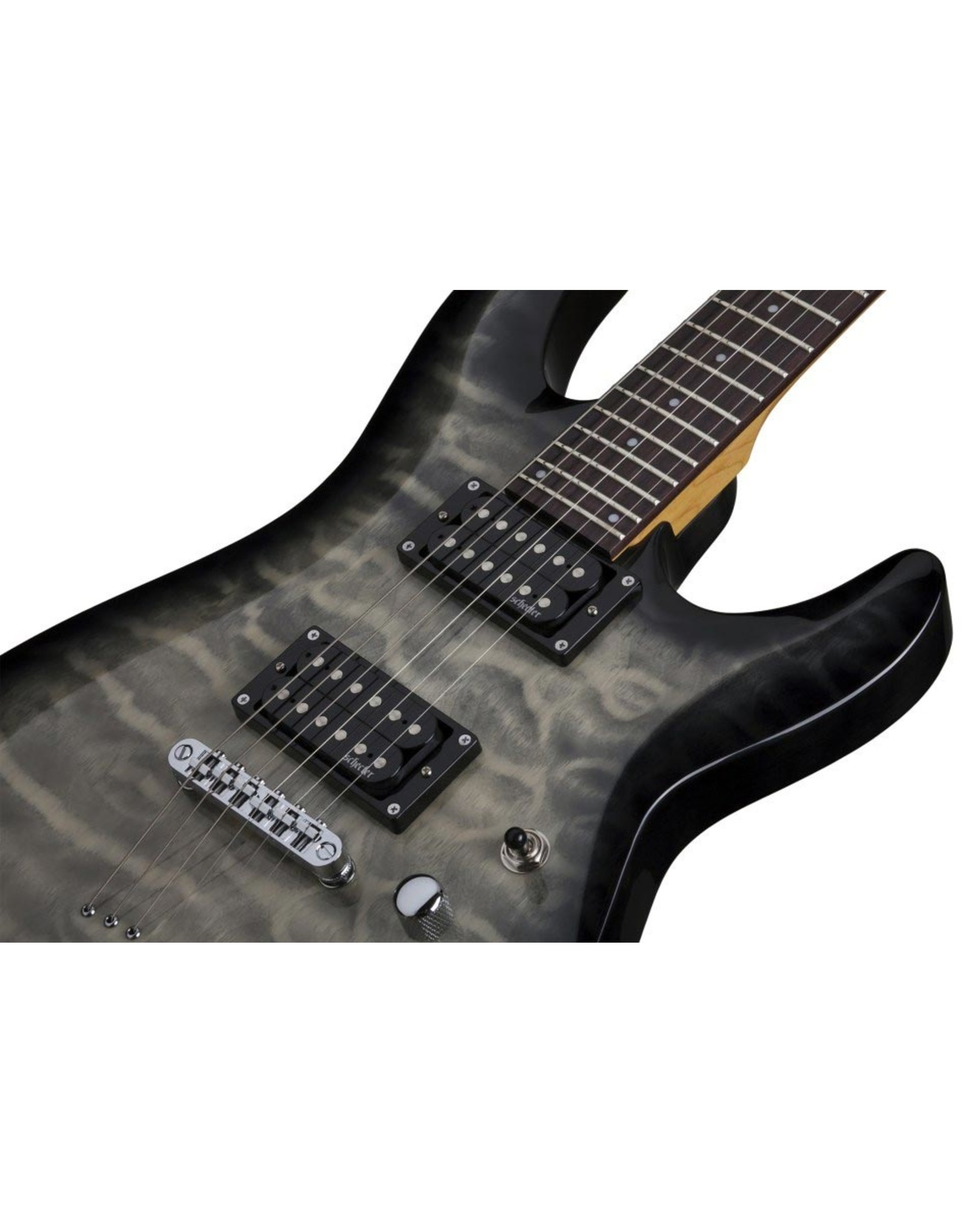 Schecter Schecter C-6 Plus /  Elektrische gitaar Charcoal Burst