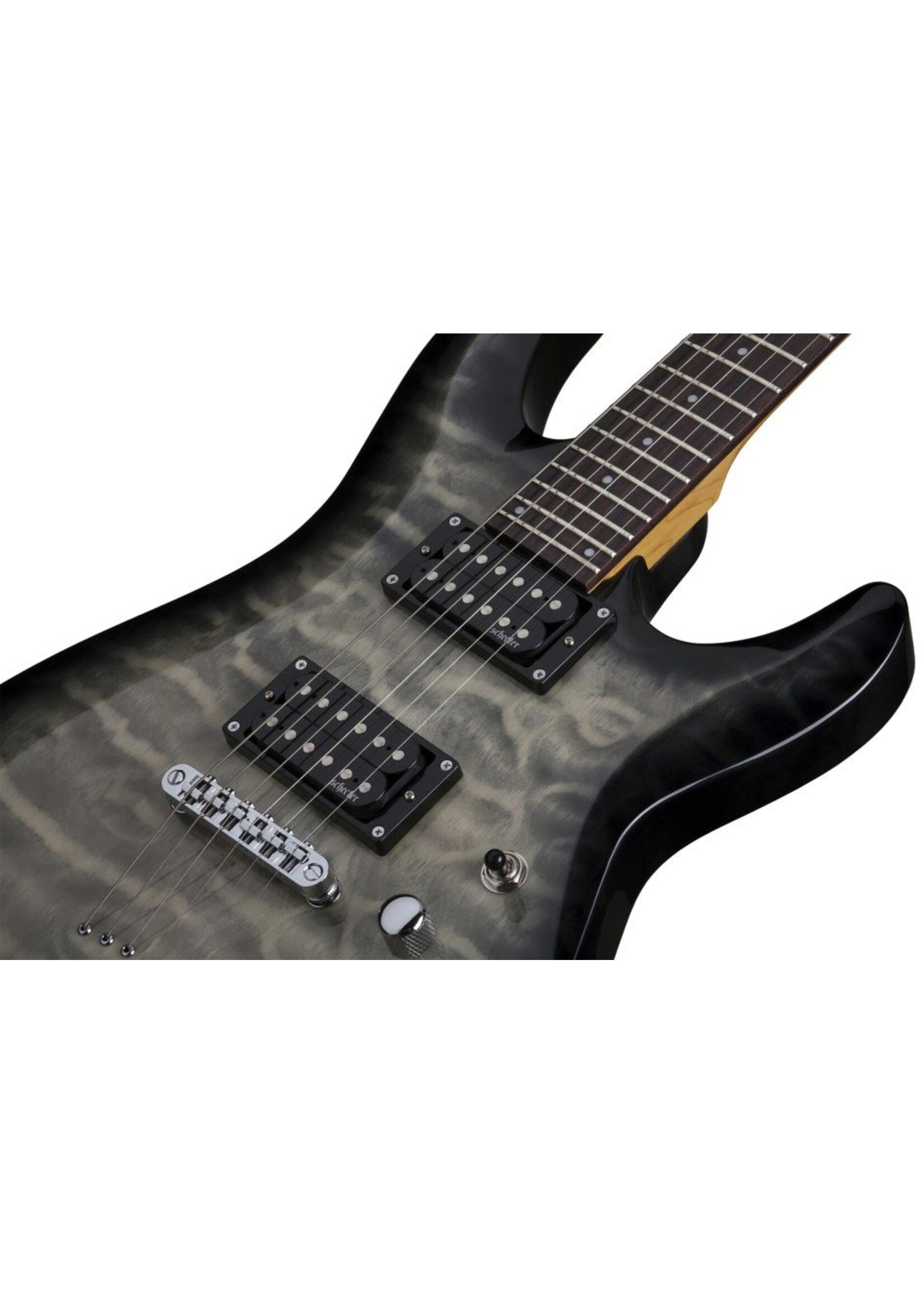 Schecter Schecter C-6 Plus /  Elektrische gitaar Charcoal Burst