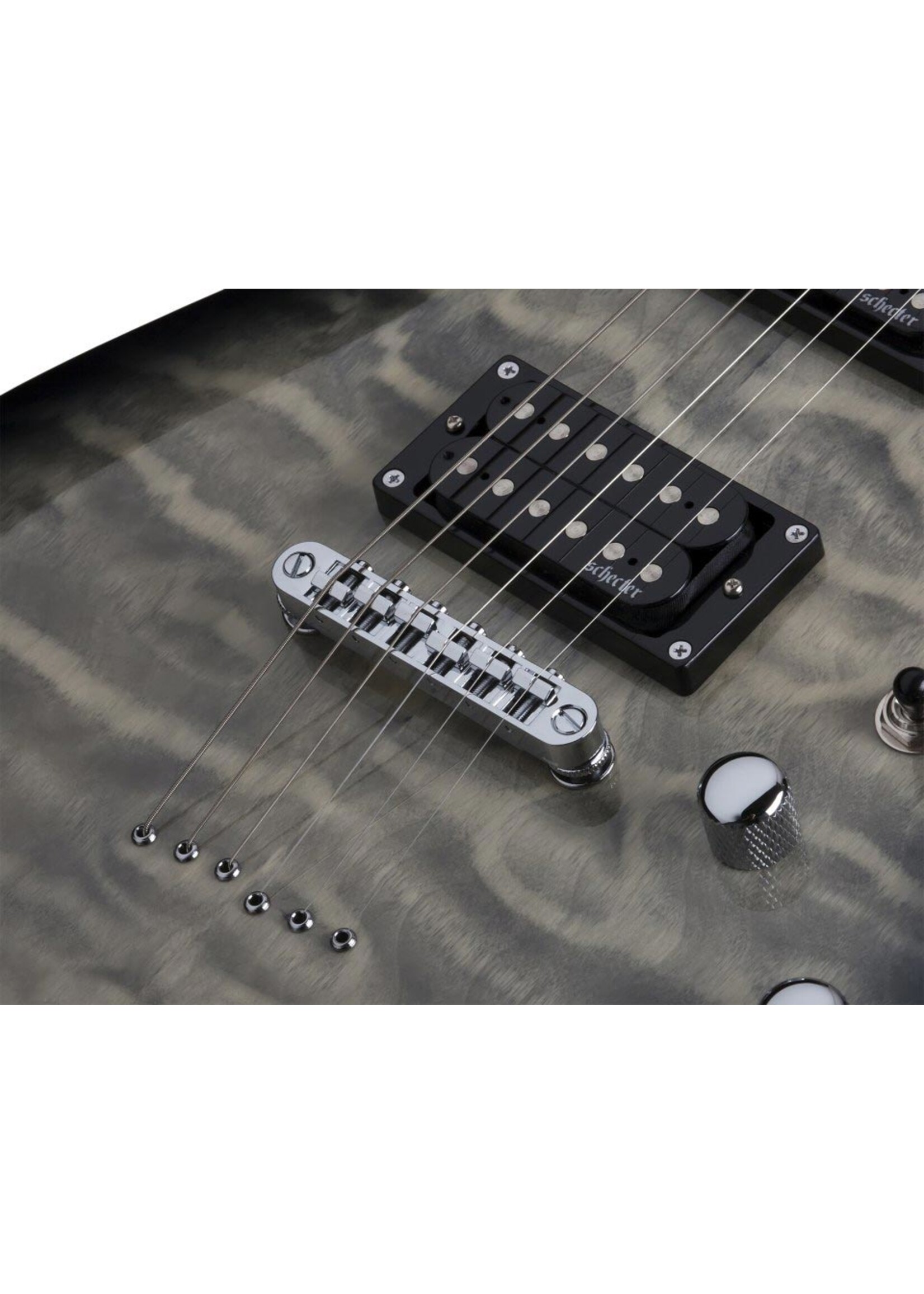 Schecter Schecter C-6 Plus /  Elektrische gitaar Charcoal Burst