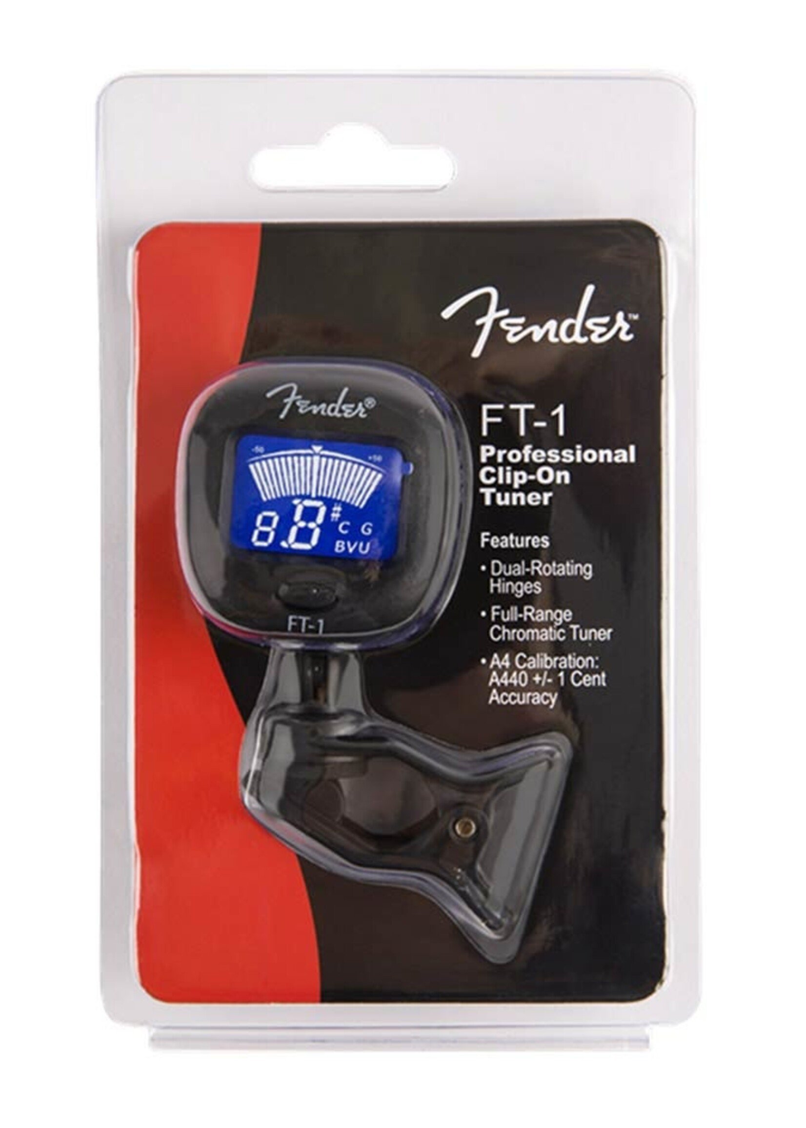 Fender Fender chromatic clip tuner (also G+B+U+V) 0239978000