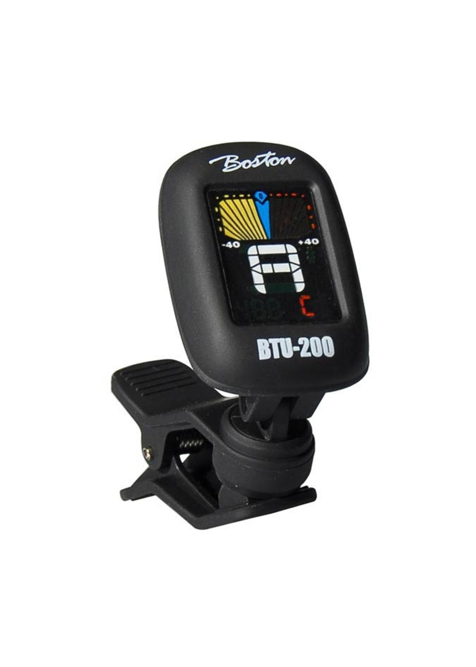 Boston   Boston chromatische clip-on tuner (ook G+B+U+V) full colour display BTU-200