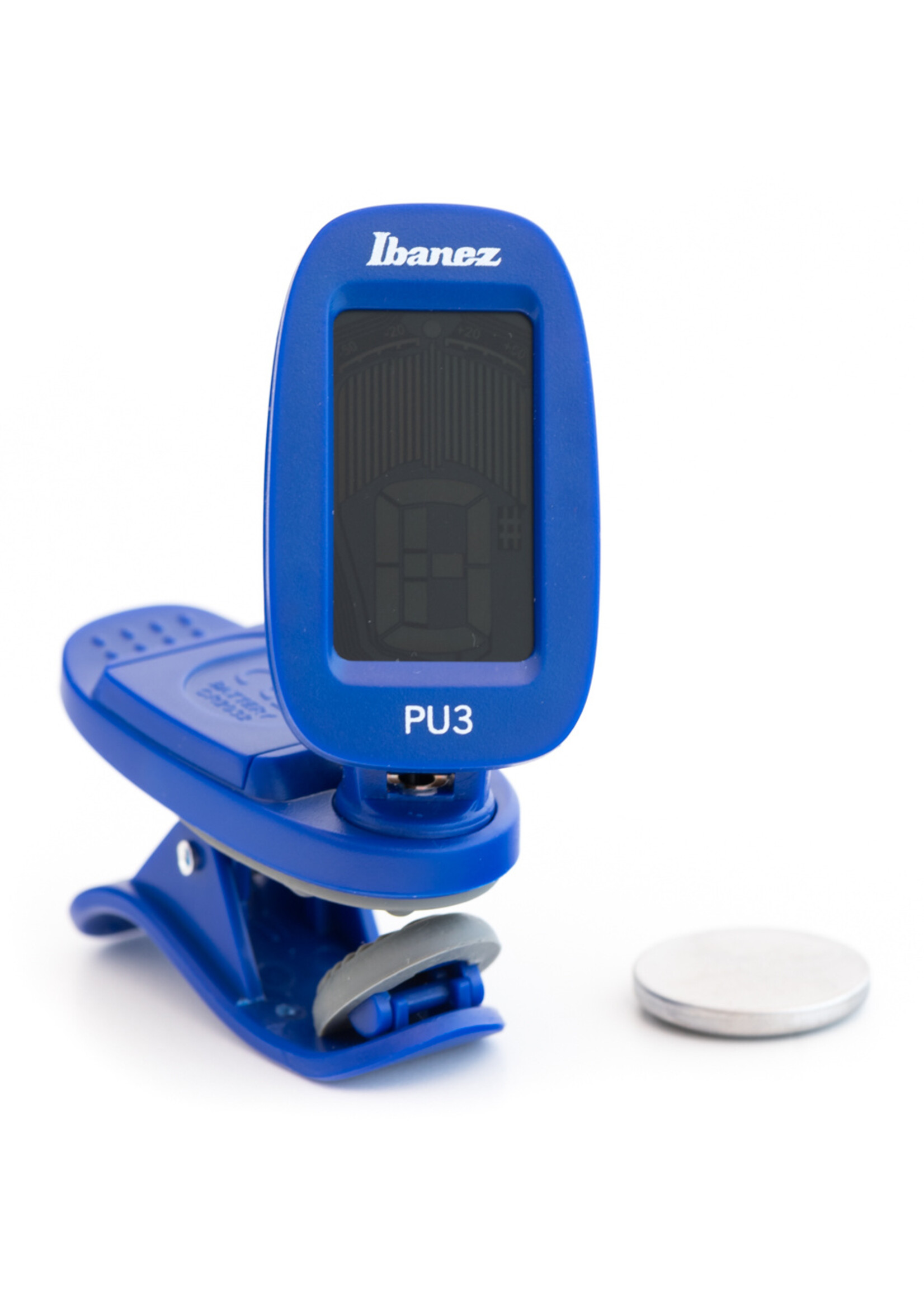 Ibanez Ibanez PU3-BLUE Chromatic Clip Tuner