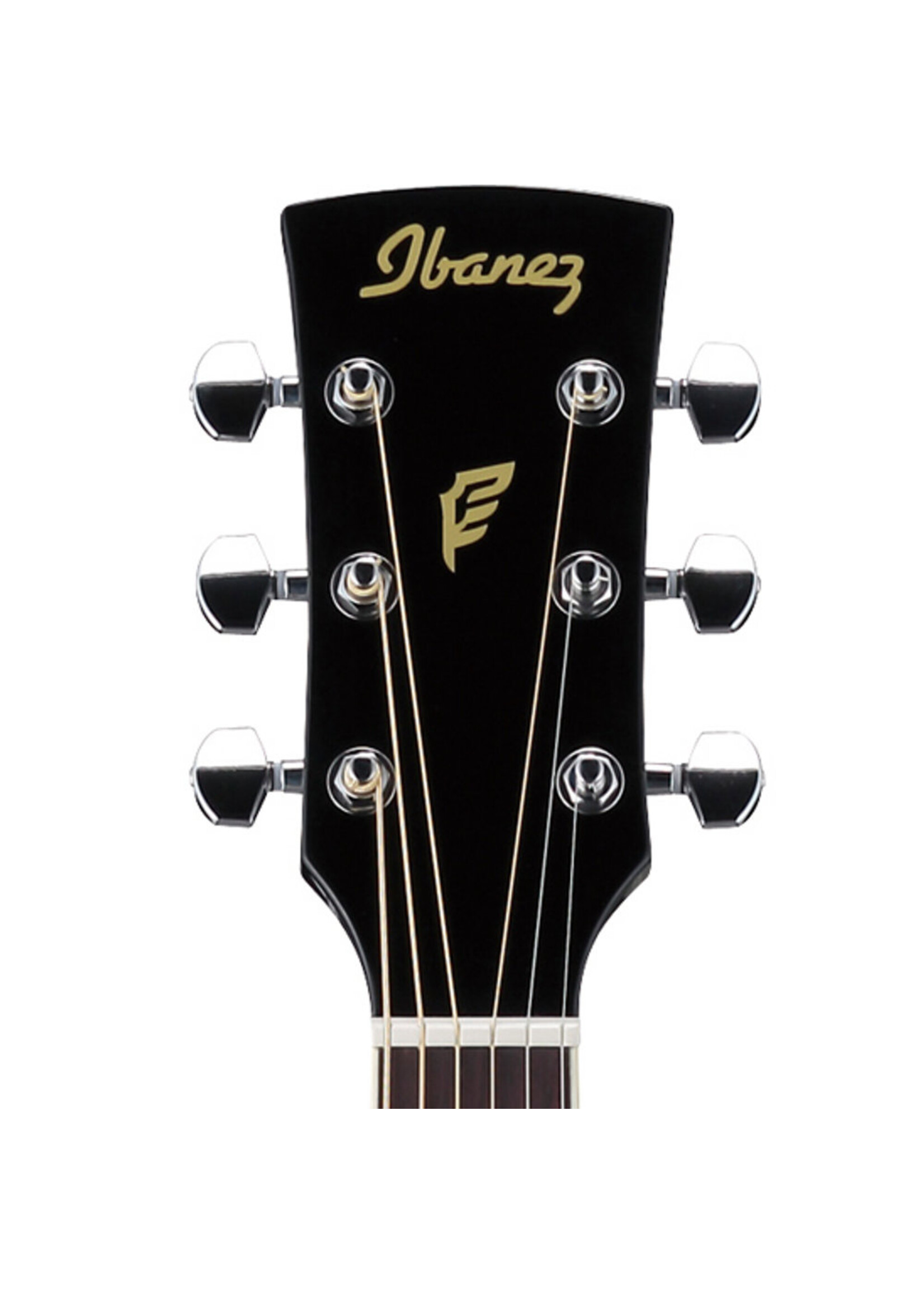 Ibanez Ibanez PF15-BK dreadnought-model akoestische westerngitaar zwart